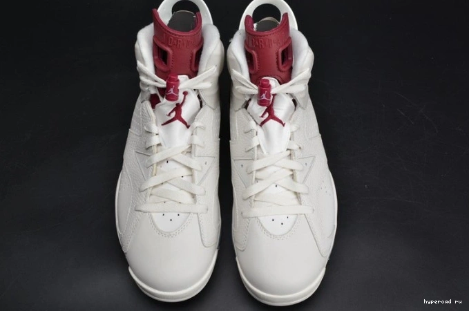 white Air 384664-116 Jordan Retro 6 Maroon 1125